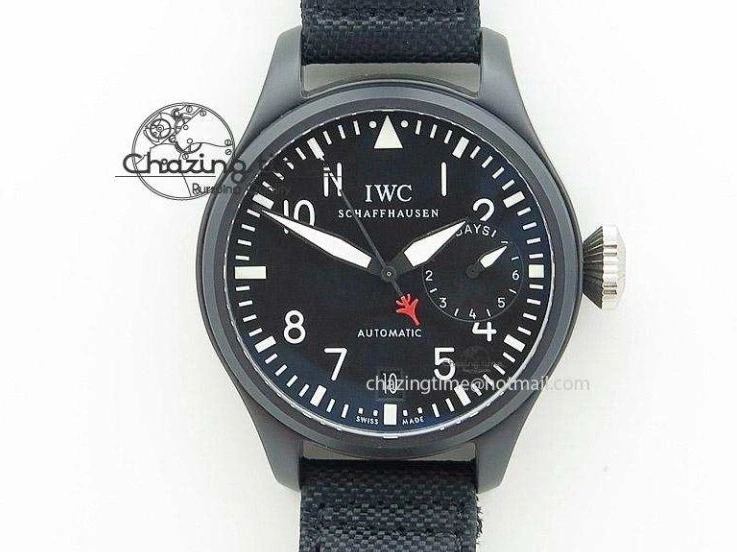 MIROTIME 0115 Big Pilot “Markus Buhler” IW5003 Turbine V6F Best Edition Silver Dial On Leather Strap A Reliable 7315
